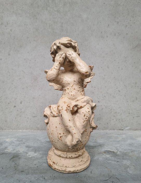 Beeldje - Engel - IJzer, Antiek en Kunst, Curiosa en Brocante