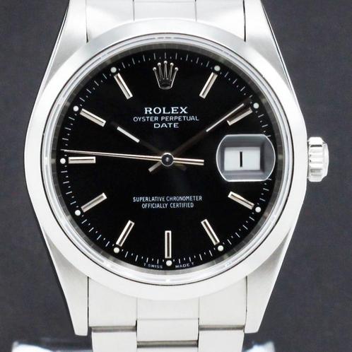 Rolex Datejust 34 15200 uit 1999, Handtassen en Accessoires, Horloges | Dames, Verzenden