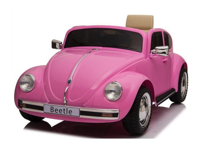 Volkswagen Beetle Oldtimer, 12 volt kinderauto met rubberen, Kinderen en Baby's, Speelgoed | Buiten | Accuvoertuigen, Nieuw, Ophalen of Verzenden
