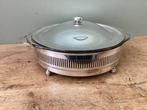 P M & sheraton - Plat de cuisson (2) - Plaqué(e) argent,