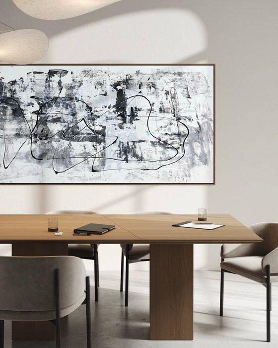 Alberto Stocco - Abstract, Antiek en Kunst, Kunst | Schilderijen | Modern