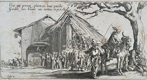 Jacques Callot (1592-1635) - Les bohémiens - série complète, Antiek en Kunst, Antiek | Overige Antiek