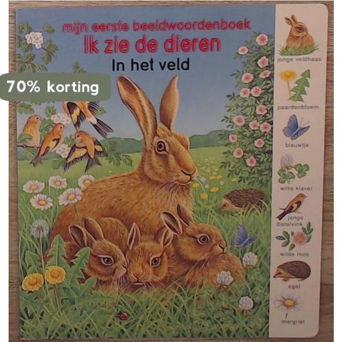 Beeldwoordenboek Bij de dieren In het veld 9789086680832, Boeken, Overige Boeken, Gelezen, Verzenden