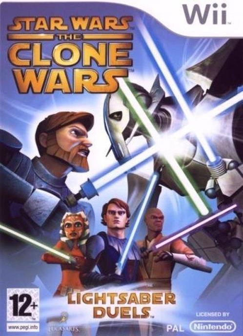Star Wars the Clone Wars Lightsaber Duels (Wii Games), Games en Spelcomputers, Games | Nintendo Wii, Zo goed als nieuw, Ophalen of Verzenden