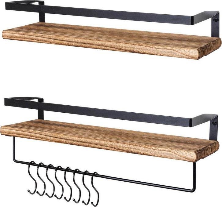 2dekans | LifeGoods Zwevende Wandplank - 2 Stuks - 41cm -, Maison & Meubles, Accessoires pour la Maison | Autre, Enlèvement ou Envoi
