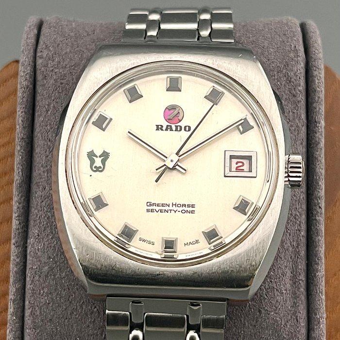 Rado - Green Horse Seventy-One - Sans Prix de Réserve -, Handtassen en Accessoires, Horloges | Heren
