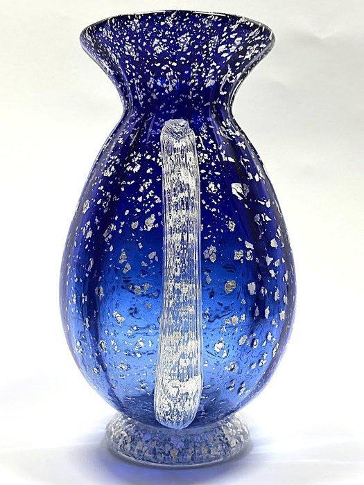 Vaso in Vetro di Murano - Italia Anni 70 - H 27 cm - Vase -, Antiquités & Art, Antiquités | Verre & Cristal