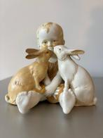 Heubach - sculptuur, Pianobaby - 11 cm - Biscuit porselein -, Antiek en Kunst