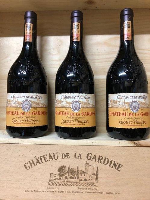 2022 Château de la Gardine Cuvée des Générations Gaston, Verzamelen, Wijnen