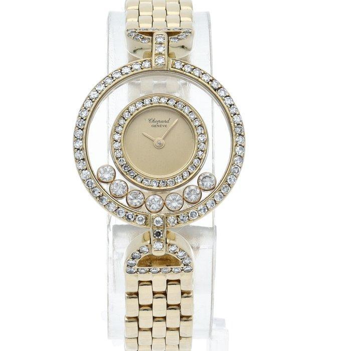 Chopard - Happy Diamond Watch Diamond Bezel 7P Diamond -, Handtassen en Accessoires, Horloges | Heren