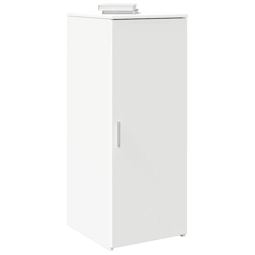 vidaXL Opbergkast 40x45x103,5 cm bewerkt hout wit, Huis en Inrichting, Kasten | Overige, Nieuw, Verzenden