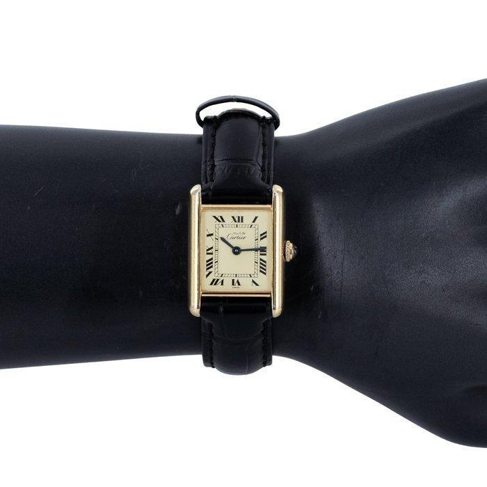 Cartier - Tank Must de Cartier - Sans Prix de Réserve -, Handtassen en Accessoires, Horloges | Heren
