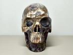 Dream Chevron Amythist museumkwaliteit Gesneden schedel -