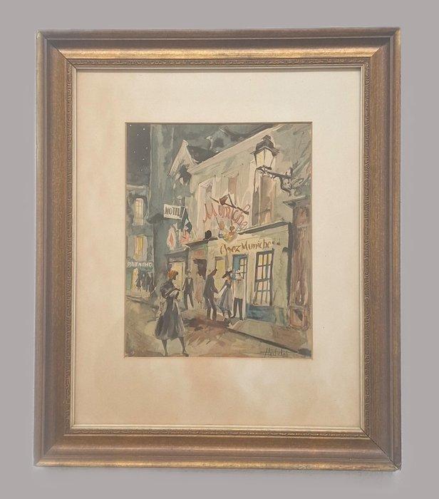Franz Herbelot (XX) - Paris - NO RESERVE, Antiek en Kunst, Kunst | Schilderijen | Klassiek