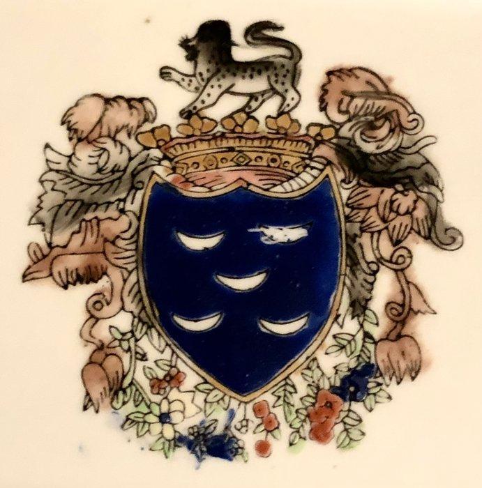 Zonder minimumprijs - Asbak - A luxurious emblazoned ashtray, Verzamelen, Rookartikelen, Aanstekers en Luciferdoosjes