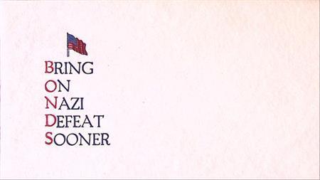 Amerikaanse envelop WWII (lijst optie), Verzamelen, Militaria | Tweede Wereldoorlog, Foto of Poster, Verzenden