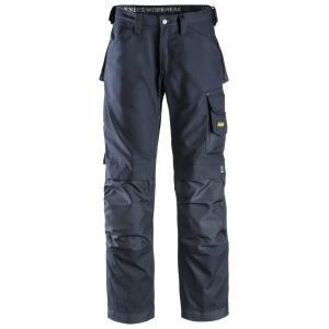 Snickers 3314 canvas+ werkbroek - 9595 - navy - maat 42, Doe-het-zelf en Bouw, Veiligheidskleding