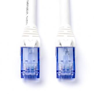 Netwerkkabel - Cat6a U/UTP - 1 meter (100% koper, LSZH, Wit), Informatique & Logiciels, Pc & Câble réseau, Envoi