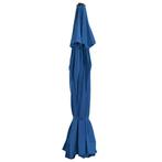 vidaXL Vervangingsdoek voor parasol 515 cm azuurblauw, Verzenden, Nieuw