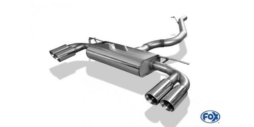FOX VW Golf VII 4-Motion einddemper dwars uitgang rechts/lin, Autos : Pièces & Accessoires, Systèmes d'échappement, Envoi
