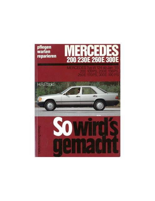 1985 - 1988 MERCEDES BENZ E KLASSE W124 BENZINE VRAAGBAAK .., Auto diversen, Handleidingen en Instructieboekjes, Ophalen of Verzenden