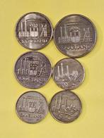 Allemagne, Sarre Lot of 6 coins: 10, 20, 50 Franken, Postzegels en Munten