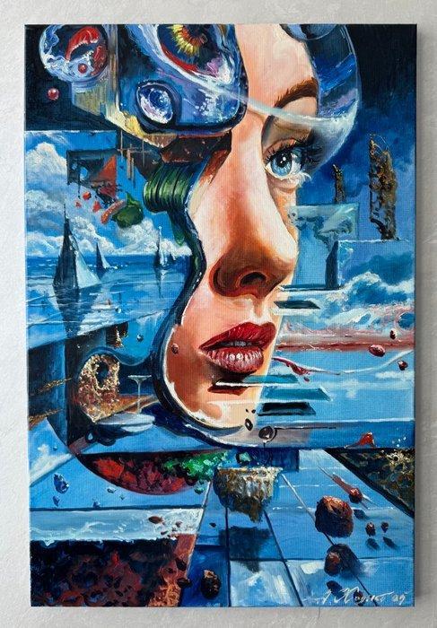 Alexander Khodko (1968) - Dreams Across the Horizon, Antiek en Kunst, Kunst | Schilderijen | Modern