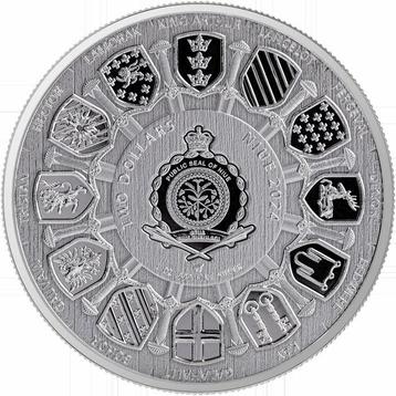 Niue. 2 Dollars 2024 Camelot - Sir Lancelot Bullion Special