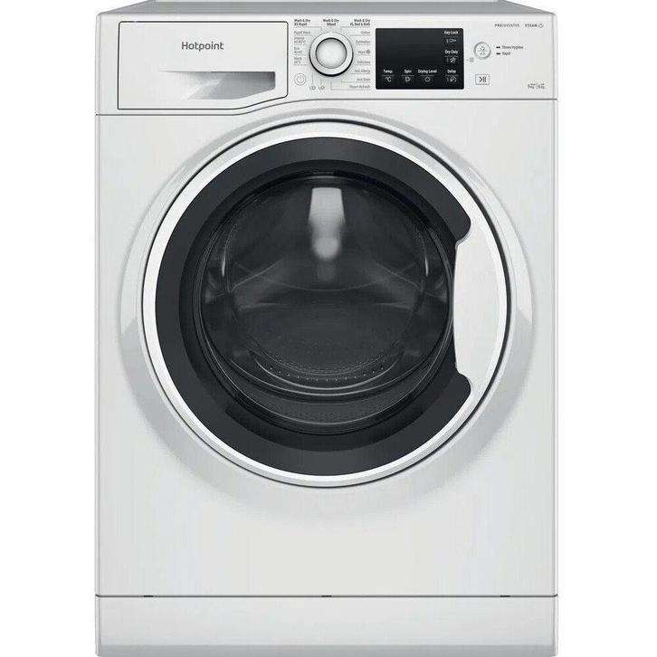Hotpoint Ndb9635w Was-droogcombinatie 9-6kg 1400t, Elektronische apparatuur, Was-droogcombinaties, Ophalen of Verzenden