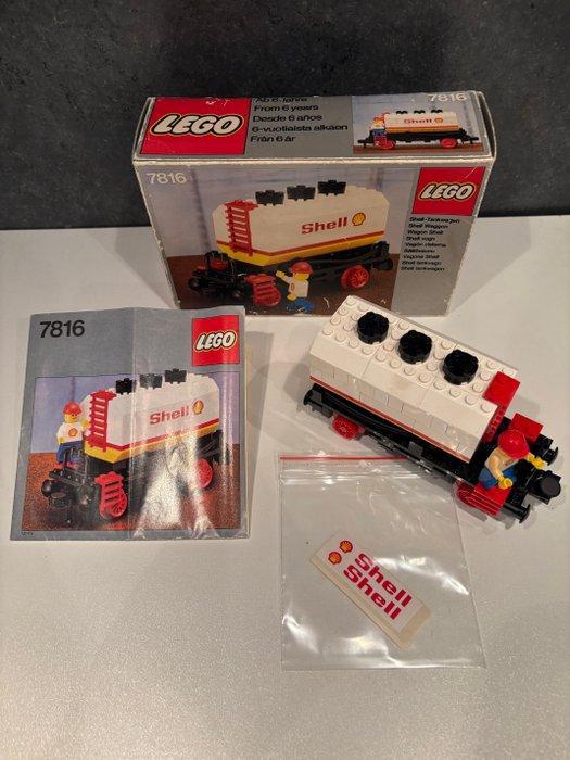 Lego Set - 7816 - Shell, Train - Shell Tanker Wagon, Kinderen en Baby's, Speelgoed | Duplo en Lego