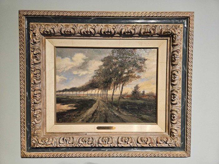 Gustave Flasschoen ( 1868 - 1940 ) - In de polders, Antiek en Kunst, Kunst | Schilderijen | Klassiek