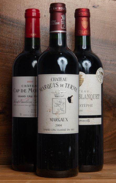 2004 Chateau Cap de Mourlin; Chateau Marquis de Terme;, Verzamelen, Wijnen
