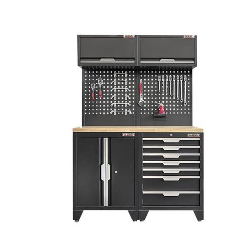 Gereedschapskasten set wandlengte 136 cm. tweedeurs kast,, Doe-het-zelf en Bouw, Werkbanken, Ophalen of Verzenden