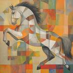 Marcus Petiot (1969) - Wild Horse - XXL - NO Reserve, Antiek en Kunst, Kunst | Schilderijen | Modern