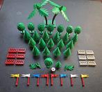 Lego - Legoland - Bomen, hekken, vlaggen en palmbomen -, Nieuw