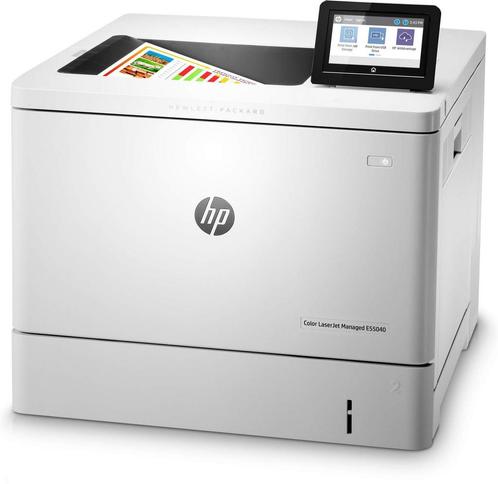 HP Color LaserJet Managed E55040dw, Computers en Software, Printers, Gebruikt, Kleur printen, Verzenden