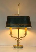 Lampe bouillotte - à têtes de Cygnes - Bronze, Métal