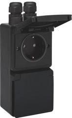 Niko Hydro IP55 Dubbele Verticale Stopcontact Met, Verzenden