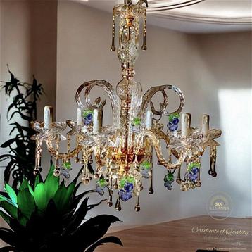 SLC Illumina - MG - Kroonluchter - 6L Druiven - Kristal - De