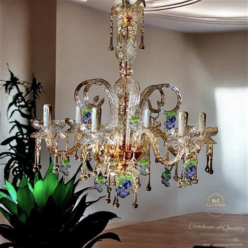 SLC Illumina - MG - Kroonluchter - 6L Druiven - Kristal - De, Antiek en Kunst, Kunst | Designobjecten