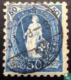Zwitserland - Staande Helvetia - 1888, Postzegels en Munten, Postzegels | Europa | Zwitserland, Verzenden, Gestempeld