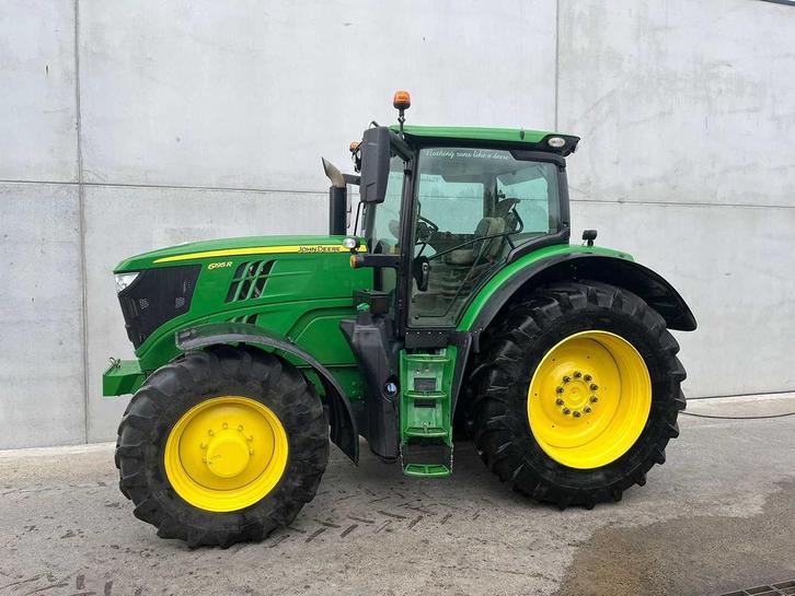 John Deere - 6195R - 4-Wheel Drive Tractor - 2017, Zakelijke goederen, Landbouw | Tractoren