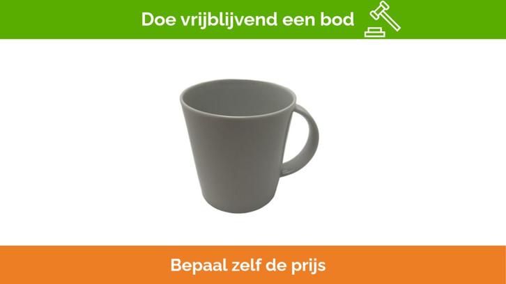 Bieden: Durable White Porcelain Coffee Mug for Filter Coffe, Huis en Inrichting, Keuken | Servies, Ophalen of Verzenden