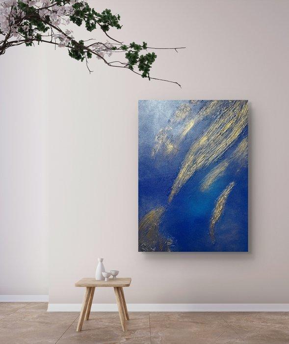 LeeJaimy - Sterrenregen, Antiek en Kunst, Kunst | Schilderijen | Modern