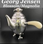 Georg Jensen - Koffiepot - Blossom / Magnolia - .950 zilver, Antiek en Kunst