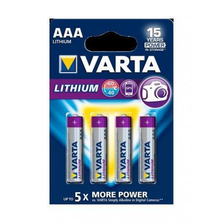 VARTA ULTRA LITHIUM LR03 / AAA / R03 / MN 2400 1.5V batte..., Télécoms, Téléphonie mobile | Batteries, Envoi