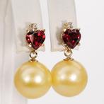 Zonder minimumprijs - Cocktail oorbellen - 14 karaat Geel