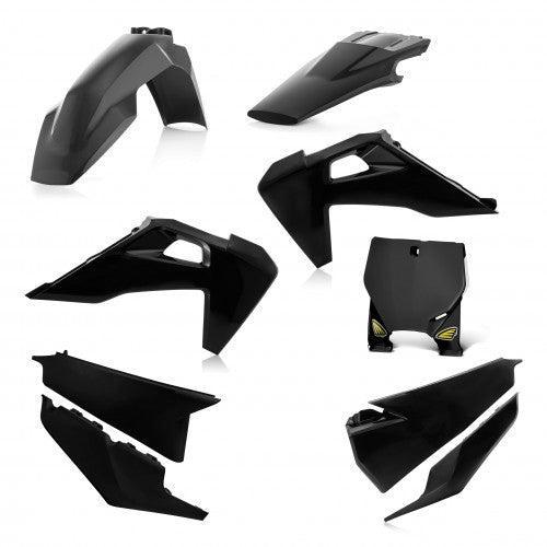 Cycra plastic kit Zwart Husqvarna TC/FC 125/250/350/450 2019, Motoren, Onderdelen | Overige, Verzenden