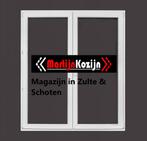 PVC Dubbel Terrasramen, Balkonraam B160xB215, B180x215, Doe-het-zelf en Bouw, Glas en Ramen, Gevelraam of Ruit, Nieuw, Dubbelglas