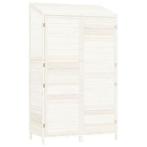 Tuinhuisje Vurenhout 102x52 - Wit - Stevige Constructie |..., Minder dan 250 cm, Verzenden, Schuur, Nieuw